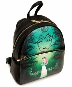 Danielle Nicole Exclusive Mini Backpacks Danielle Nicole - Disney Enchanted Princess Series Aurora & Maleficent Mini Backpack - PALM Exclusive