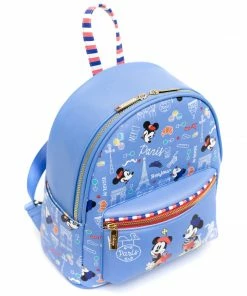 Danielle Nicole Exclusive Danielle Nicole, Disney Springtime In Paris Mickey And Minnie Mini Backpack, Pink A La Mode Exclusive 14 Danielle Nicole Exclusive Danielle Nicole, Disney Springtime In Paris Mickey And Minnie Mini Backpack, Pink A La Mode Exclusive