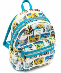 Loungefly - Disney Pinocchio Little Golden Book Scenes AOP Mini Backpack - PALM Exclusive