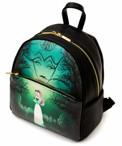 Danielle Nicole Exclusive Mini Backpacks Danielle Nicole - Disney Enchanted Princess Series Aurora & Maleficent Mini Backpack - PALM Exclusive
