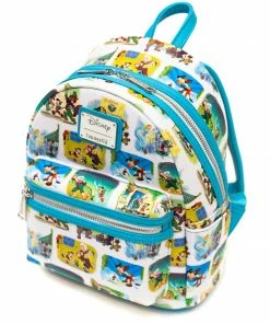 Loungefly - Disney Pinocchio Little Golden Book Scenes AOP Mini Backpack - PALM Exclusive