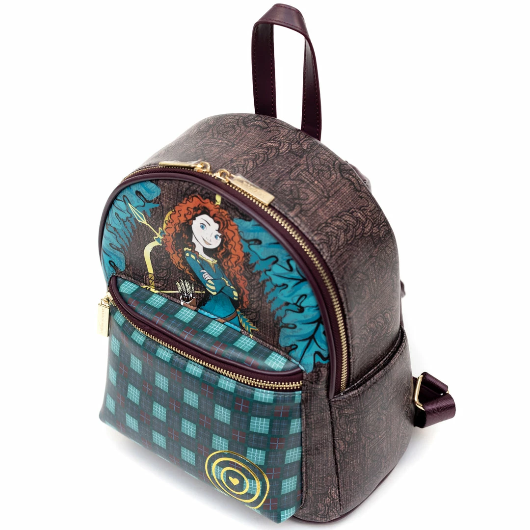Danielle Nicole Exclusive Danielle Nicole - Disney Brave Merida Mini Backpack - PALM Exclusive Mini Backpacks 9 Danielle Nicole Exclusive Danielle Nicole - Disney Brave Merida Mini Backpack - PALM Exclusive Mini Backpacks