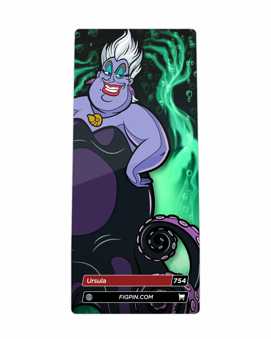 FiGPiN - Disney Villains Ursula #754 4 FiGPiN - Disney Villains Ursula #754