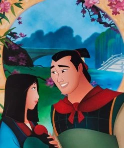 Loungefly - Disney Castle Series Mulan Light-up Mini Backpack