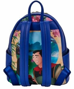 Loungefly - Disney Castle Series Mulan Light-up Mini Backpack