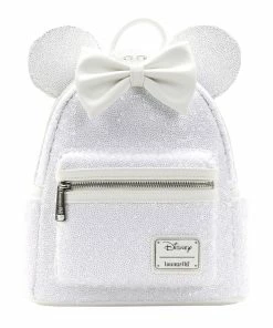 Loungefly May22 Coming Soon... Loungefly - Disney Minnie Mouse Wedding Sequin Mini Backpack