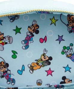 Loungefly June22 Coming Soon... Loungefly - Disney Mousercise Mini Backpack