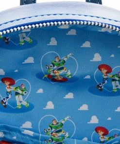 Loungefly June22 Coming Soon... Loungefly - Disney Pixar Toy Story Buzz Lightyear And Jessie Mini Backpack