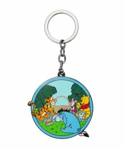 Loungefly - Disney Winnie The Pooh Picnic Scene Keychain