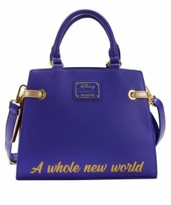 Loungefly June22 Coming Soon... Loungefly - Disney Aladdin 30th Anniversary Crossbody Bag