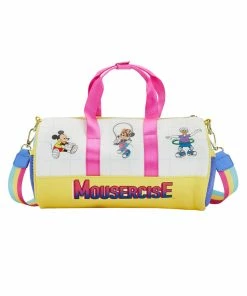 Loungefly June22 Coming Soon... Loungefly - Disney Mousercise Duffle Bag