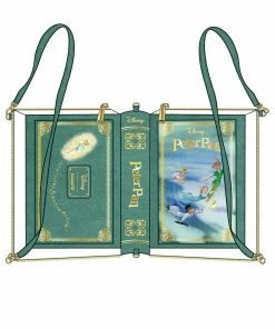 Loungefly June22 Coming Soon... Loungefly - Disney Peter Pan Book Convertible Crossbody Backpack Bag