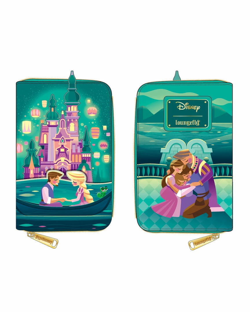 Loungefly - Disney Tangled Princess Castle Series Ziparound Wallet 3 Loungefly - Disney Tangled Princess Castle Series Ziparound Wallet