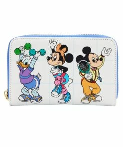 Loungefly June22 Coming Soon... Loungefly - Disney Mousercise Zip Around Wallet