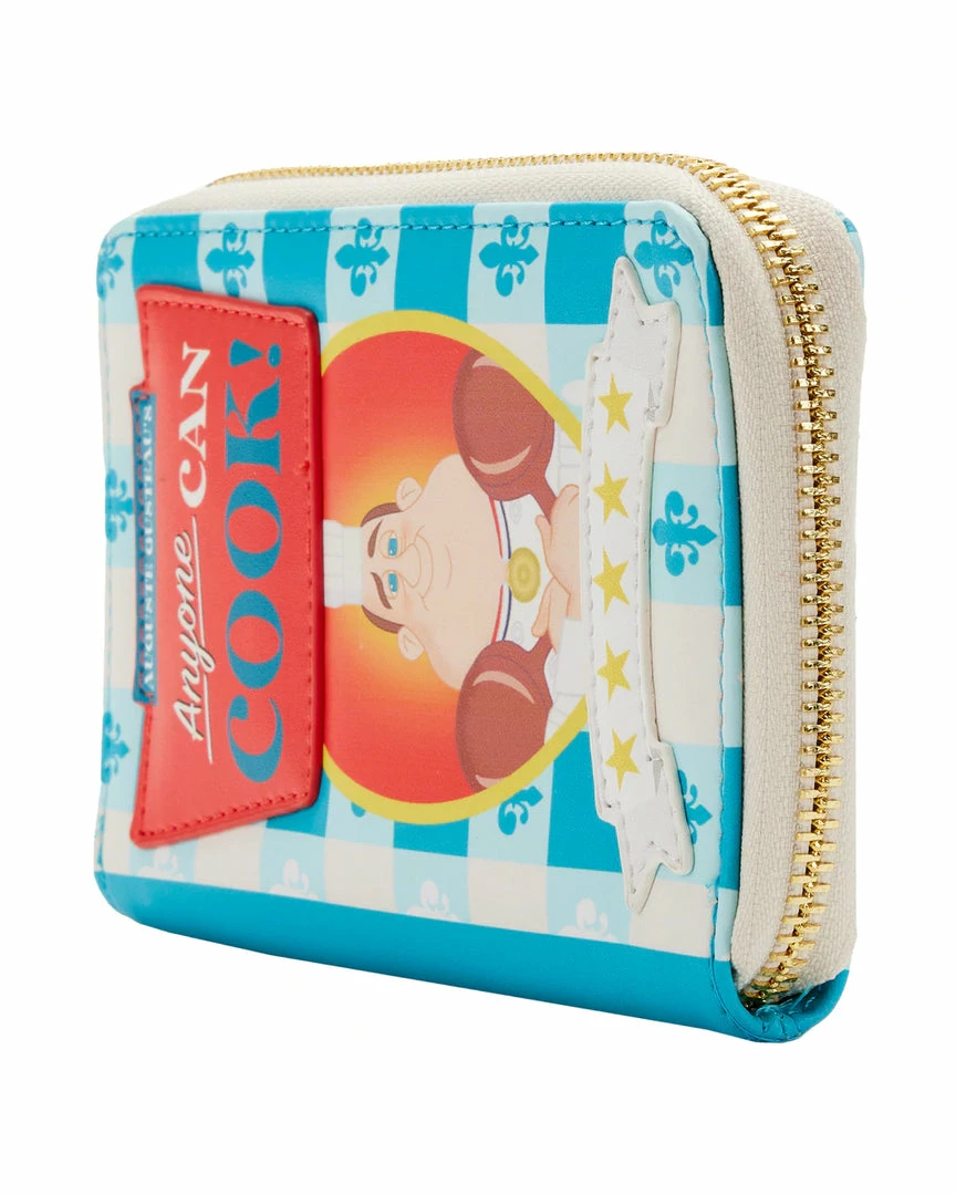 Loungefly June22 Loungefly - Disney Pixar Ratatouille 15th Anniversary Gusteau's Cookbook Zip Around Wallet 4 Loungefly June22 Loungefly - Disney Pixar Ratatouille 15th Anniversary Gusteau's Cookbook Zip Around Wallet