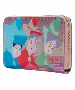 Loungefly June22 Loungefly - Disney Princess Scene Series Sleeping Beauty Zip Around Wallet
