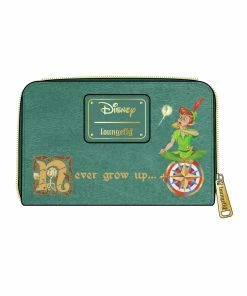 Loungefly June22 Loungefly - Disney Peter Pan Book Zip Around Wallet