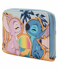 Loungefly June22 Loungefly - Disney Lilo And Stitch Snow Cone Date Zip Around Wallet