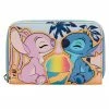 Loungefly June22 Loungefly - Disney Lilo And Stitch Snow Cone Date Zip Around Wallet