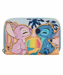Loungefly June22 Loungefly - Disney Lilo And Stitch Snow Cone Date Zip Around Wallet