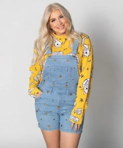 Apparel Cakeworthy - Disney Winnie The Pooh Overall Shorts