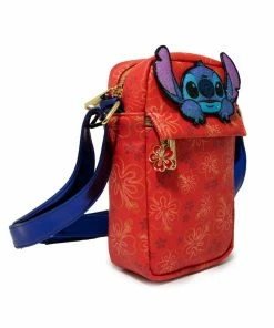 Buckle Down Stock Disney Stitch Hibiscus Park Bag Crossbody Bags