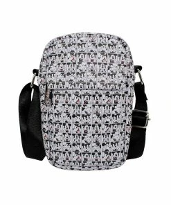 Buckle Down Stock Disney Mickey Mouse Expressions Crossbody Park Bag