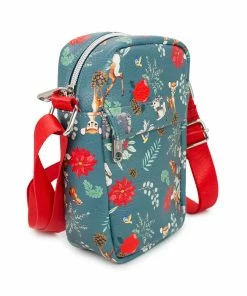 Buckle Down Stock Crossbody Bags Disney Bambi Winter Florals Park Bag 6 Buckle Down Stock Crossbody Bags Disney Bambi Winter Florals Park Bag