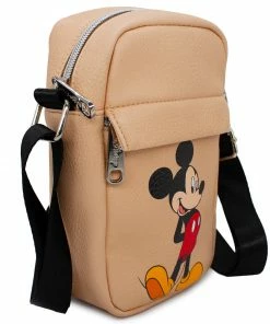 Buckle Down Stock Disney Classic Mickey Mouse Park Crossbody Bag