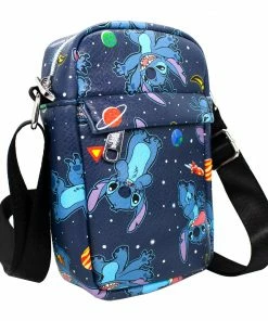 Buckle Down Stock Crossbody Bags Disney Lilo And Stitch Space Stitch Park Crossbody Bag