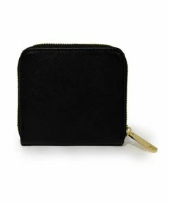 Buckle Down Stock Wallets Disney Signature D Gold Ziparound Wallet