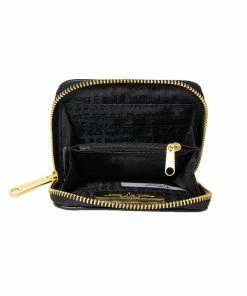 Buckle Down Stock Wallets Disney Signature D Gold Ziparound Wallet