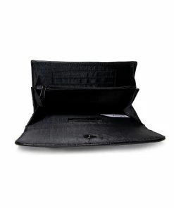 Buckle Down Stock Wallets Disney Minnie Mouse Bow Silver Enamel Fold Over Wallet