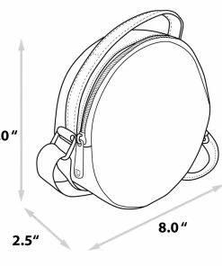 Buckle Down Stock Disney Minnie Mouse Donut Circle Park Crossbody Bag Crossbody Bags
