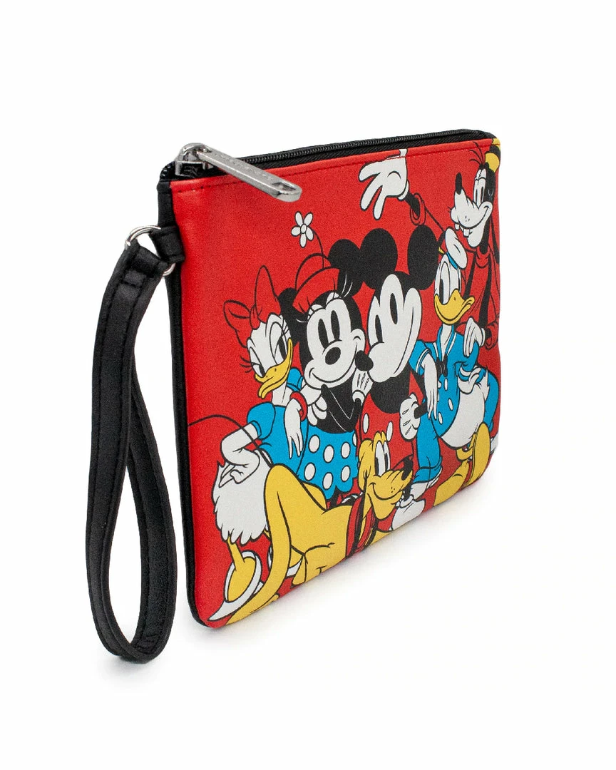 Buckle Down Stock Disney Mickey And Friends Red Single Pocket Wallet Wristlet Wallets 4 Buckle Down Stock Disney Mickey And Friends Red Single Pocket Wallet Wristlet Wallets
