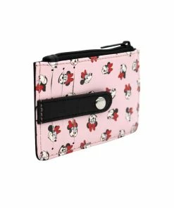 Buckle Down Stock Wallets Disney Minnie Mouse Blush Cardholder