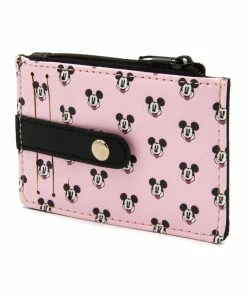 Buckle Down Stock Disney Mickey Mouse Smiling Cardholder