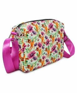 Buckle Down Stock Crossbody Bags Disney Bambi Floral Parks Crossbody Bag