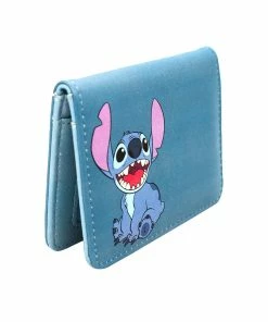 Buckle Down Stock Disney Stitch Foldover ID Wallet Wallets