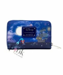 Loungefly - Disney The Little Mermaid Ariel Fireworks Ziparound Wallet