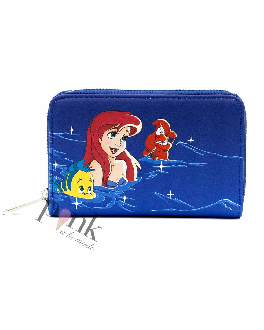 Loungefly - Disney The Little Mermaid Ariel Fireworks Ziparound Wallet 3 Loungefly - Disney The Little Mermaid Ariel Fireworks Ziparound Wallet