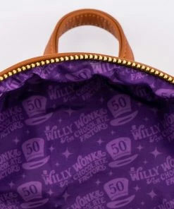 Loungefly - Willy Wonka And The Chocolate Factory 50th Anniversary Mini Backpack