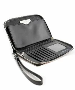 Buckle Down Wallets Marvel Brick Logo Zip Around Wallet