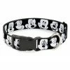 Buckle Down Pets Disney Mickey Mouse Faces Dog Collar 2 Buckle Down Pets Disney Mickey Mouse Faces Dog Collar
