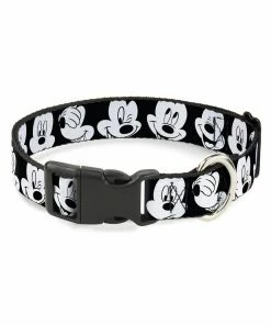 Buckle Down Pets Disney Mickey Mouse Faces Dog Collar