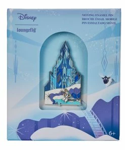 Loungefly April22 Loungefly - Disney Frozen Castle Large Collectible Enamel Pin LE1000