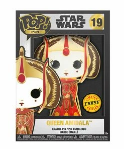 Funko POP Pin - Star Wars Queen Amidala #19 (Chance Of Chase) Pins