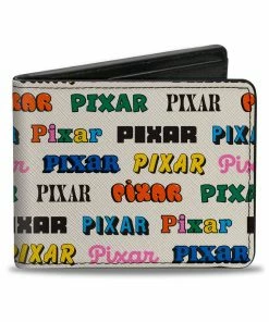 Buckle Down Stock Wallets Disney Pixar Typography Bi-Fold Wallet