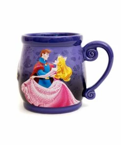 Storybook Disney Princess Stories Series 2/12 Sleeping Beauty Aurora Ceramic Relief Mug 19oz - PALM Exclusive