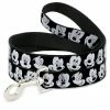 Buckle Down Pets Disney Mickey Mouse Expressions 4' Dog Leash
